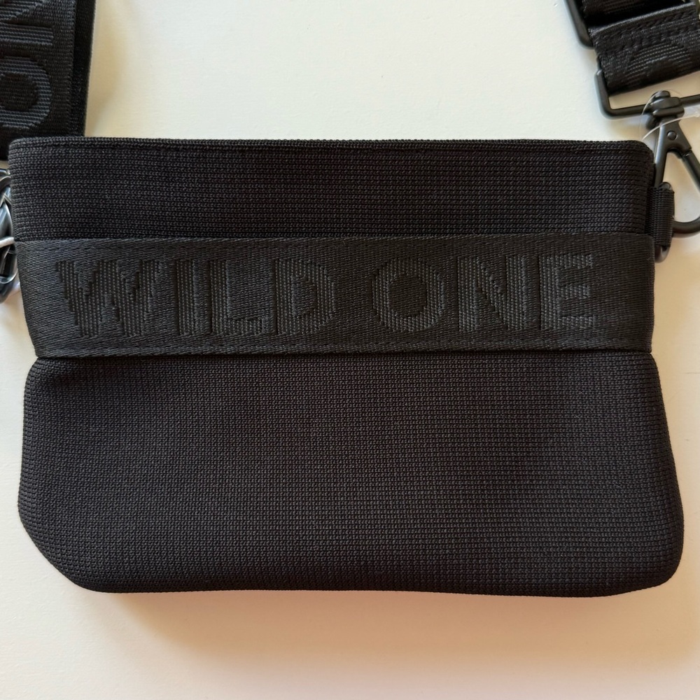 Wild One Treat Pouch - Recycled Knit - Black - Picture 6 of 15